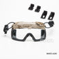 FMA Tactical Glasses For Tactical Helmet Wargame Protective Glasses Anti Fog Dust Paintball gear 1333