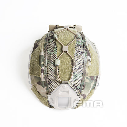 FMA Tactical Helmet Cover For Maritime Helmet with NVG Pouch Multifunctional Military Army Headwear Helmet Clothes Camouflage Outdoor 1345