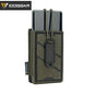 IDOGEAR Tactical Phone Pouch Nylon Universal Radio Pouch Single 5.56 Mag Pouch Ajustable Anti-slip Military Army 3588
