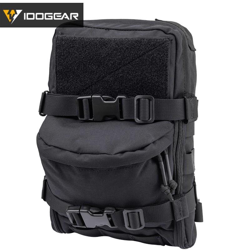 IDOGEAR Tactical Hydration Backpack Water Assault Molle Pouch Tactical Combat Accessories Multifunction Bags 3530