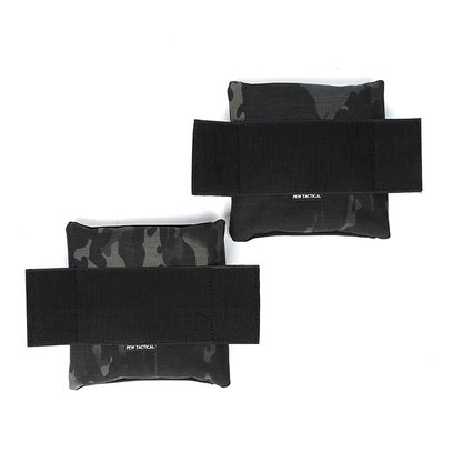 IDOGEAR PEW Tactical 3AC Side Plate Pockets 6X6 Side Pouch FERRO STYLE Belt Bag Military Camouflage Pouch Nylon Side Pouch 2pcs OT57 Wargame Survival Kit