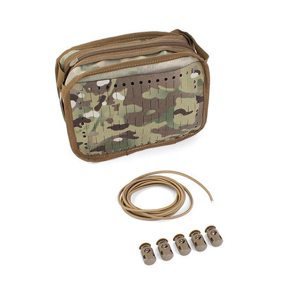 IDOGEAR PEW Tactical MK3 MK4 Drop Pouch MOLLE TACTICAL MAP Modular Abdominal Pouch For MK3 MK4 D3CRM Multi-function Military Tool Pouch OT46