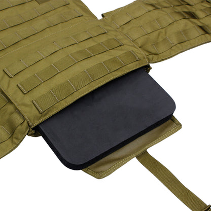 IDOGEAR Tactical Plate EVA Foam SAPI Plate for Tactical Vest Inner Liner Foam SAPI Shock Plate Medium Size 2 PCS 3907