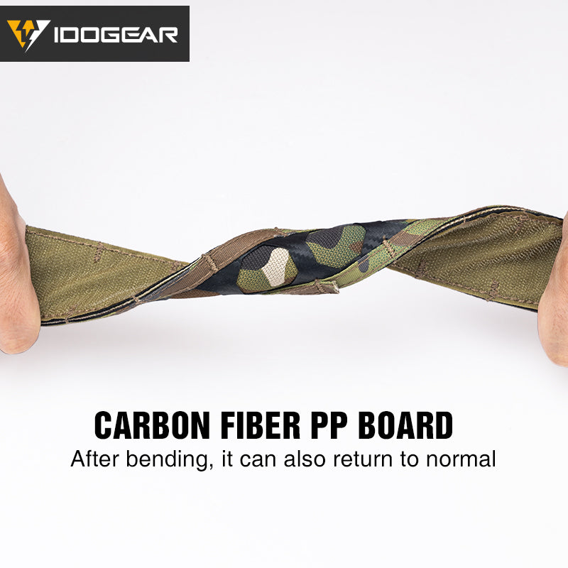 IDOGEAR Tactical Belt 2 Inch MOLLE Belt Quick Release Metal Buckle Gear Combat Belts 3429