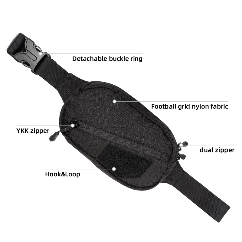 IDOGEAR Mini Sling Chest Bag Casual Lightweight Crossbody Bag Water Resistant Bag for Outdoor Daily Use 35143