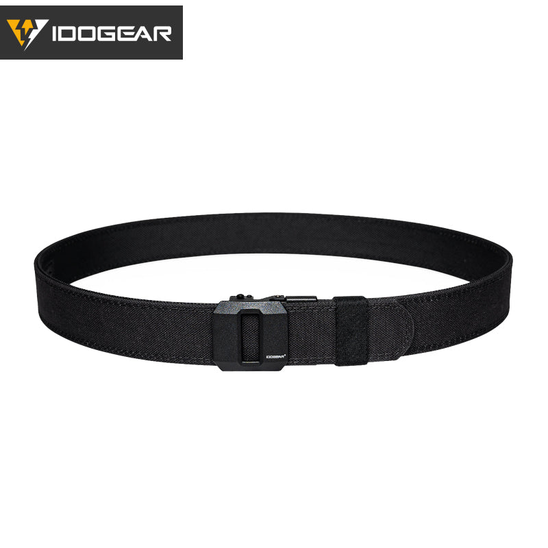 IDOGEAR Men's 1.5" Ratchet Belt Quick Release No-Hole EDC CCW Belts 3430