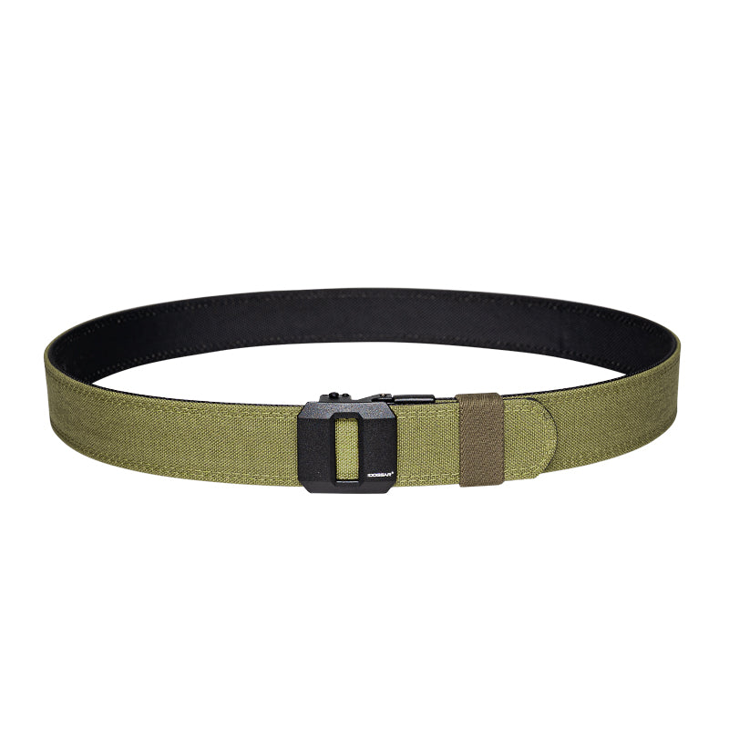 IDOGEAR Men's 1.5" Ratchet Belt Quick Release No-Hole EDC CCW Belts 3430