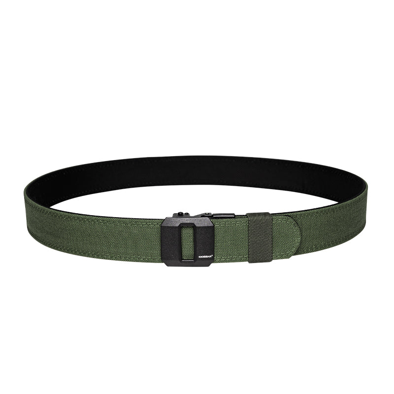 IDOGEAR Men's 1.5" Ratchet Belt Quick Release No-Hole EDC CCW Belts 3430
