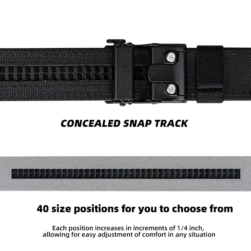 IDOGEAR Mens 1.5" Inch Tactical Belt EDC Nylon Ratchet Belt 3430