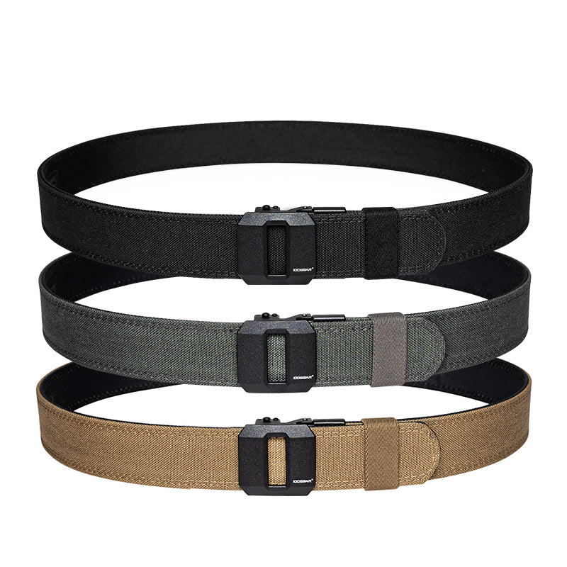 IDOGEAR Mens 1.5" Inch Tactical Belt EDC Nylon Ratchet Belt 3430