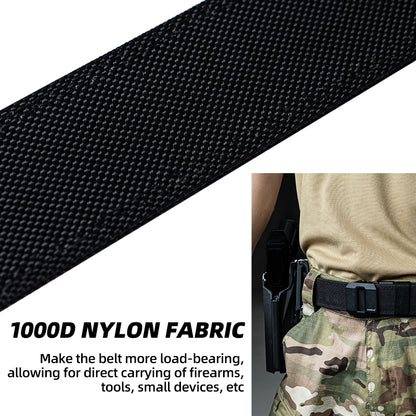 IDOGEAR Mens 1.5" Inch Tactical Belt EDC Nylon Ratchet Belt 3430