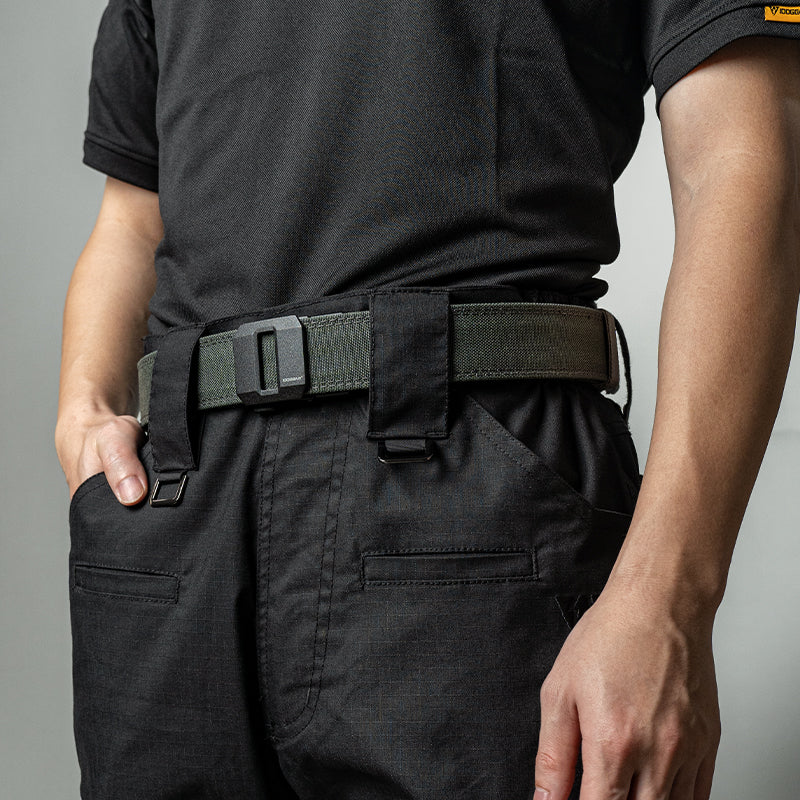 IDOGEAR Mens 1.5" Inch Tactical Belt EDC Nylon Ratchet Belt 3430