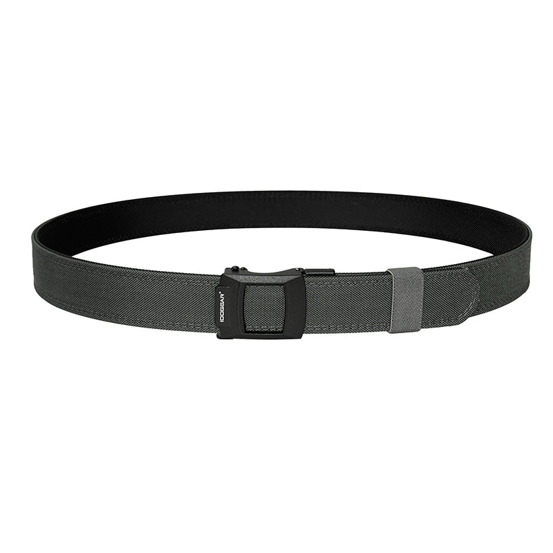 IDOGEAR 1.5" Tough Nylon Ratchet Belt Adjust-Fit No-Hole Quick Release Buckle 3448