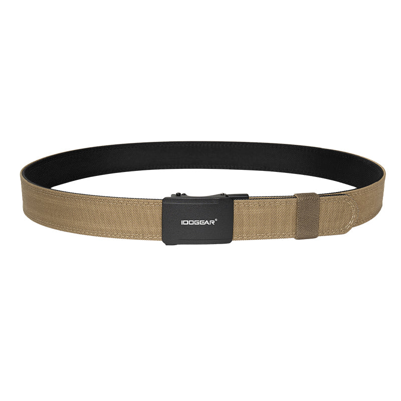 IDOGEAR 1.5" Ratchet Belt Reinforced Buckle Adjustable Waist Heavy Duty Sport Belts 3449
