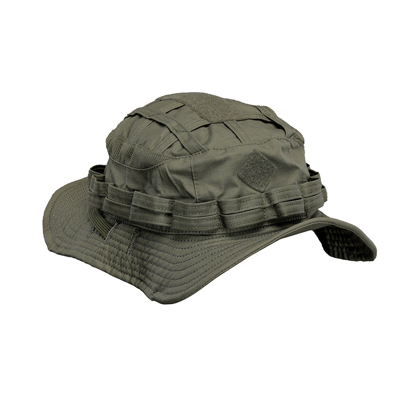 IDOGEAR UFS Boonie Hat Wide Brim Sun Protection Hat Waterproof Grid Fabric with Pocket 3623