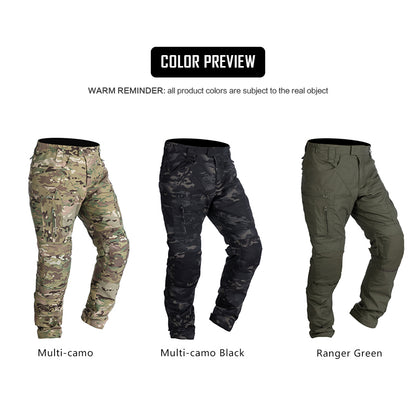 IDOGEAR Combat UFS Flex Pants Tactical Pants w/ Knee Pads Camo Trousers For Military, Airsoft, Shooting Sports  3209