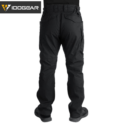 IDOGEAR Tactical Pants Multi-Pocket Combat Pants Large Capacity Camouflage Trousers Men Pants for Hunting Hiking 3210