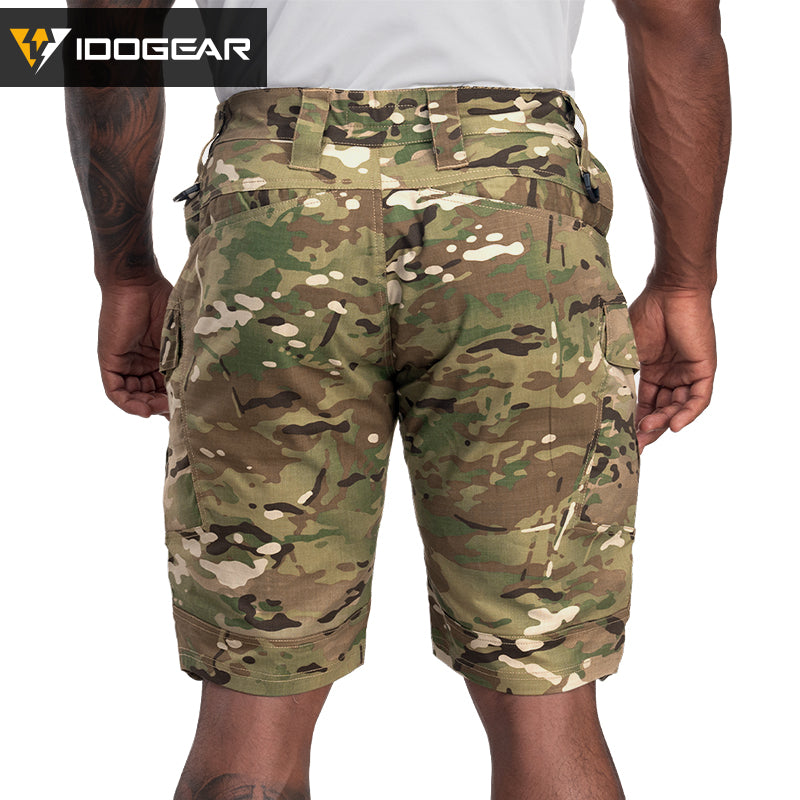 HOT SALE🔥| IDOGEAR Tactical Camo Shorts Pants Men's Combat Short Pants 3212