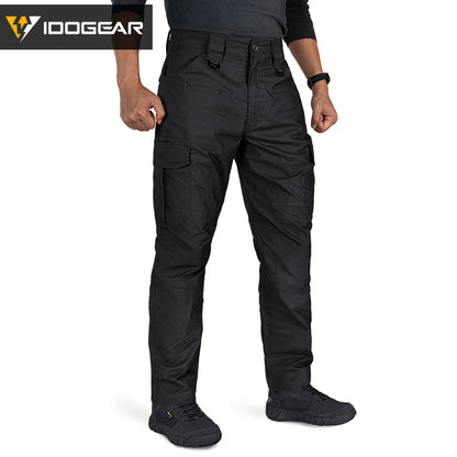 IDOGEAR BSR Flex Tactical Pants Men's Cargo Trousers For Airsoft, Military Combat Pants 3213