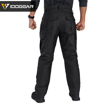 IDOGEAR BSR Flex Tactical Pants Men's Cargo Trousers For Airsoft, Military Combat Pants 3213