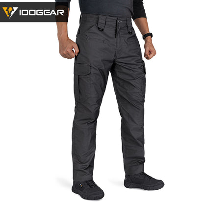 IDOGEAR BSR Flex Tactical Pants Men's Cargo Trousers For Airsoft, Military Combat Pants 3213