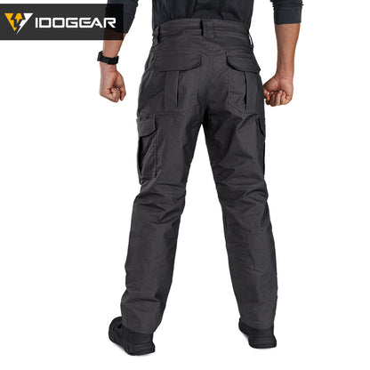 IDOGEAR BSR Flex Tactical Pants Men's Cargo Trousers For Airsoft, Military Combat Pants 3213