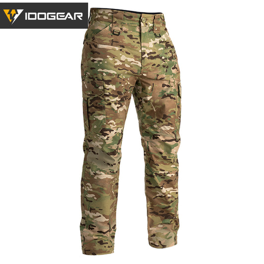IDOGEAR BSR Flex Tactical Pants Men's Cargo Trousers For Airsoft, Military Combat Pants 3213