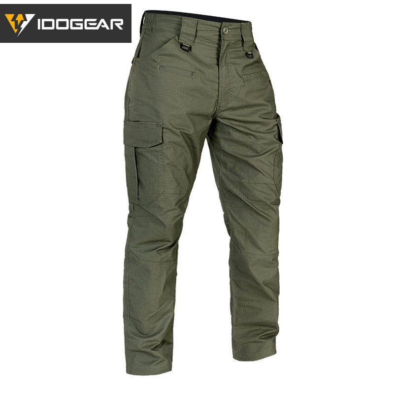 IDOGEAR BSR Flex Tactical Pants Men's Cargo Trousers For Airsoft, Military Combat Pants 3213
