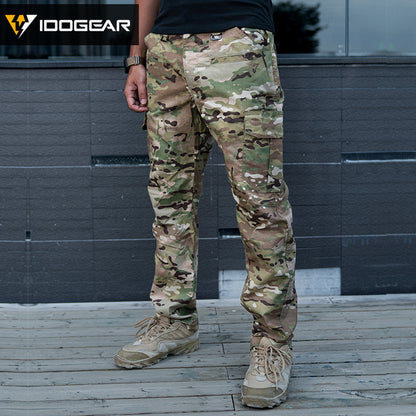 IDOGEAR BSR Flex Tactical Pants Men's Cargo Trousers For Airsoft, Military Combat Pants 3213