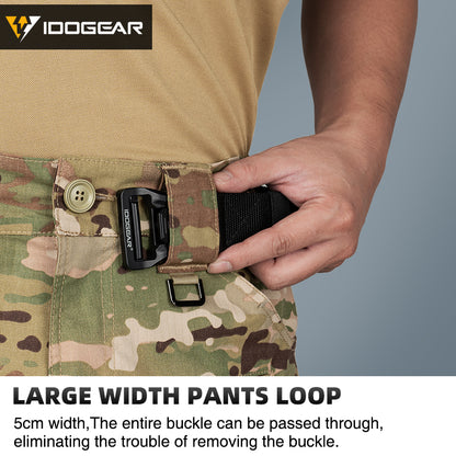 IDOGEAR BSR Flex Tactical Pants Men's Cargo Trousers For Airsoft, Military Combat Pants 3213