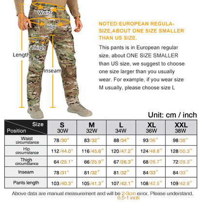 IDOGEAR EDW Flex Tactical Pants With Large Pockets Men's Cargo Combat Pants  3214
