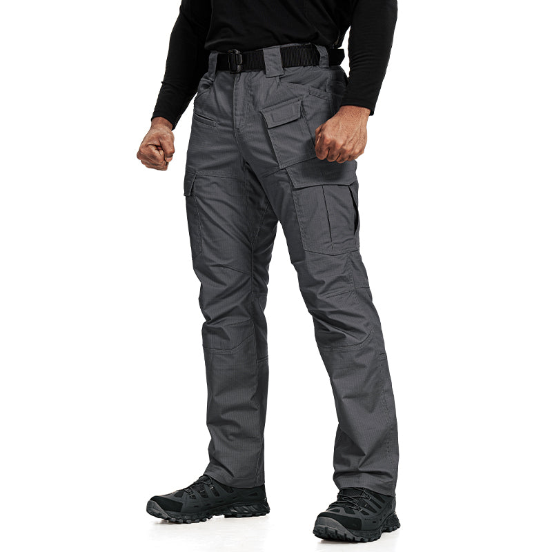 IDOGEAR Men's JF Flex Cargo Pants Tear Resistant Water‑Repellent Stretch Pants Outdoor Training 3217