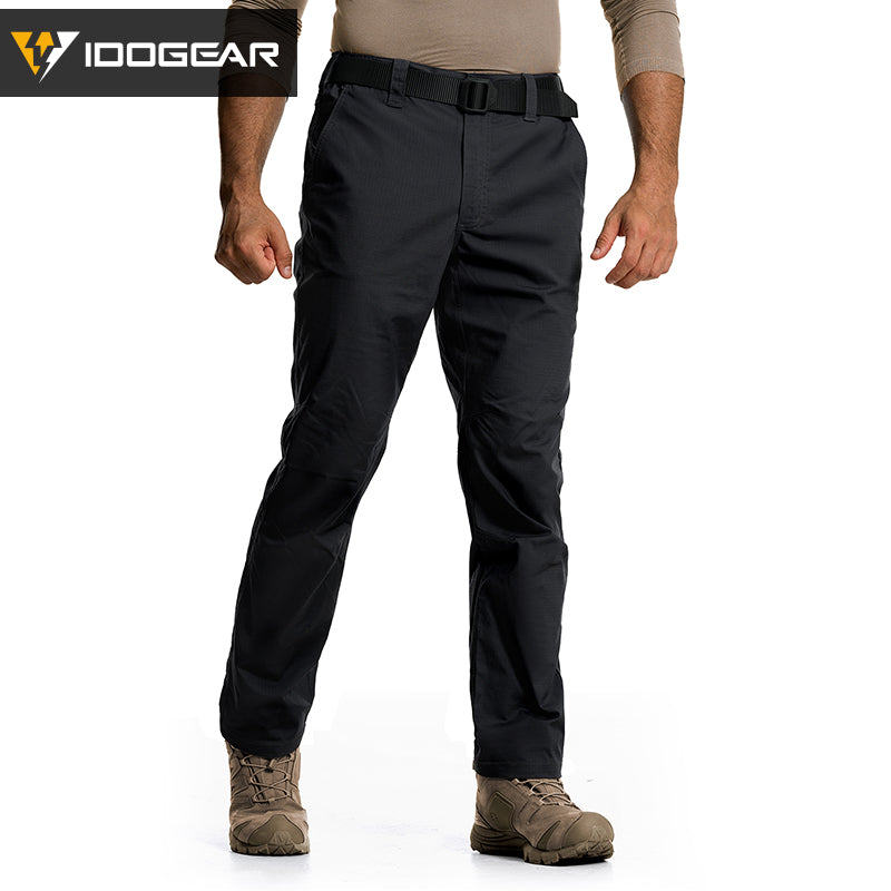 IDOGEAR Cargo IP3 Pants Water Resistant Stretch Ripstop Elastic Wais for Duty Daily 3219