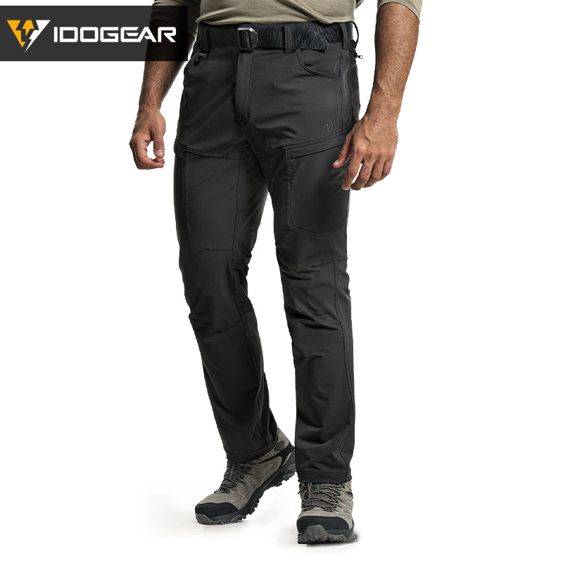 IDOGEAR IP4 Elastic Cargo Pants Water Repellent Ripstop Lightweight Work Pants 3220