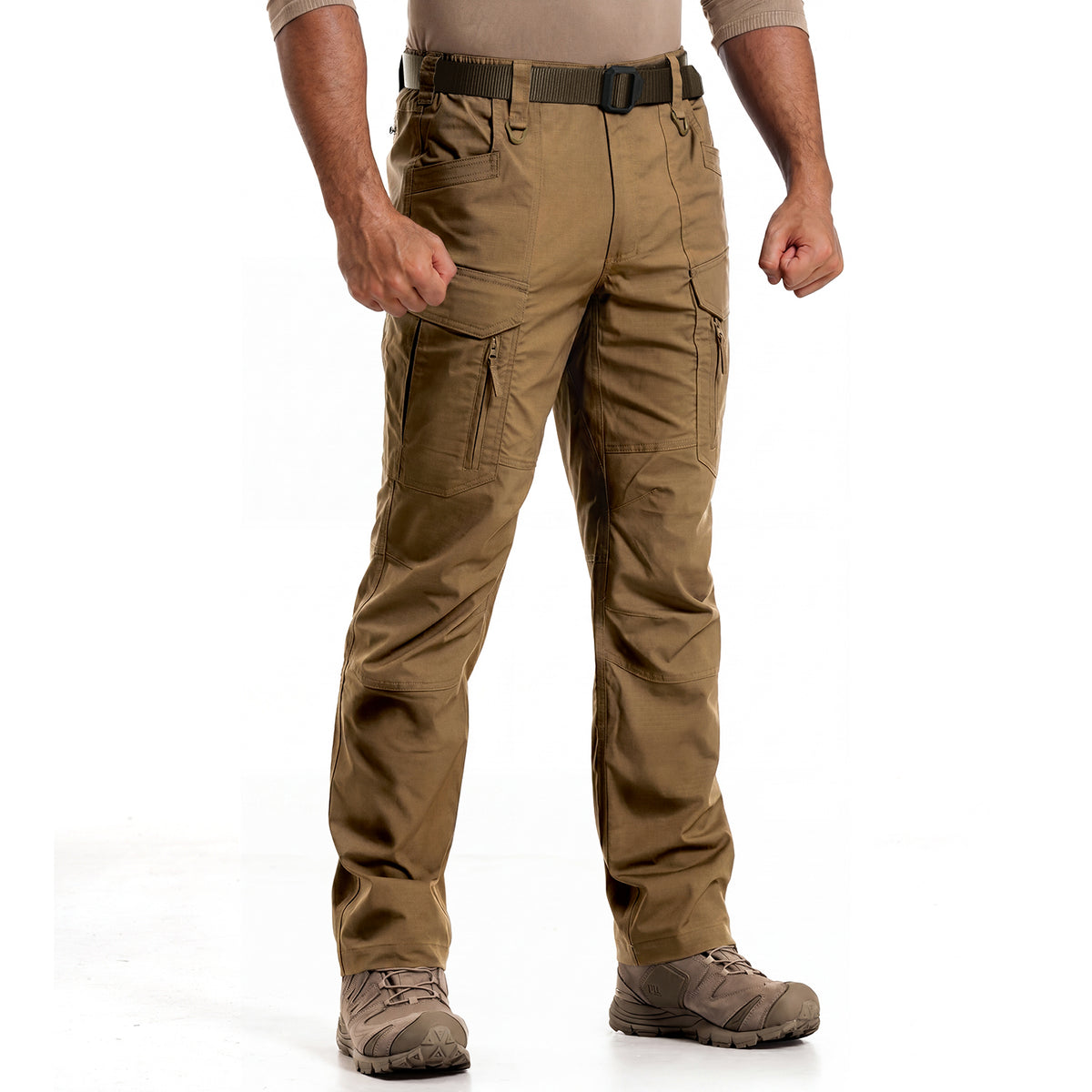 IDOGEAR Flex Pants IP5 Water Repellent Ripstop Water-Resistant Cargo Pants for Duty Sports 3221