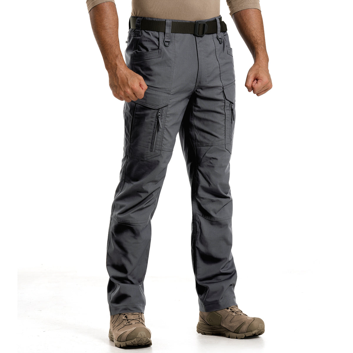 IDOGEAR Flex Pants IP5 Water Repellent Ripstop Water-Resistant Cargo Pants for Duty Sports 3221