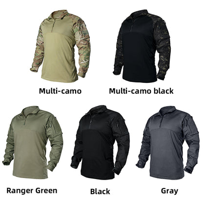 IDOGEAR BSR Tactical Shirt BDU Combat Clothes With Elbow Pads Slight elasticity Shirt Breathable 3115
