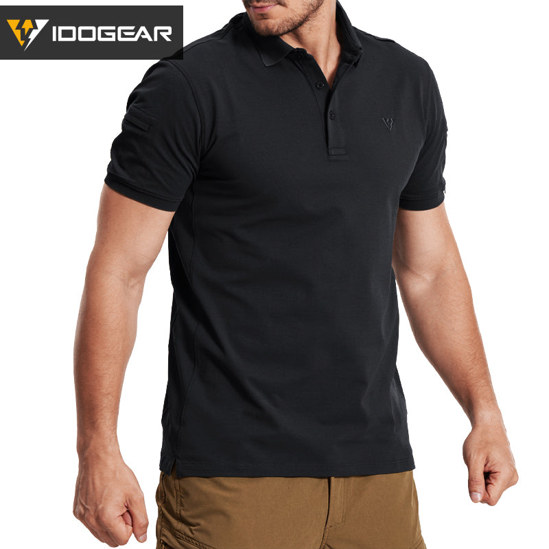 IDOGEAR Outdoor Short Sleeve Shirt Moisture Wicking Quick Dry Breathable Soft 3123
