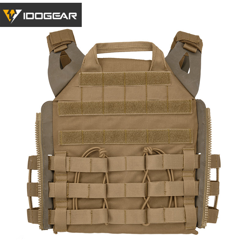 IDOGEAR Tactical JPC 2 Vest Jumper Plate Carrier JPC 2.0 Tactical Molle Hunting Plate Carrier 3312