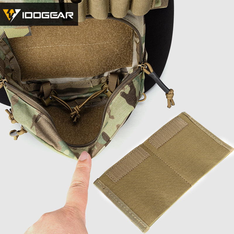IDOGEAR MK3 Tactical Chest Rig Modular Lightweight Hunting Vest Full Set 5.56 Mag Pouch 3317