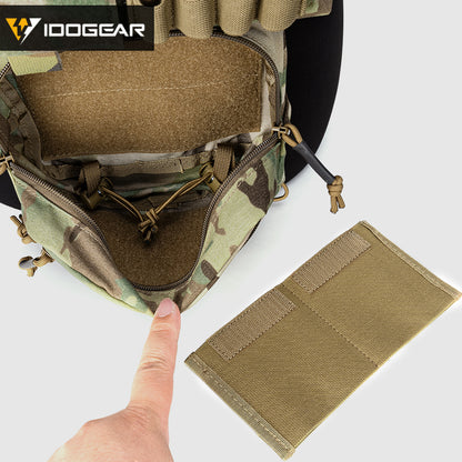 IDOGEAR MK3 Tactical Chest Rig Modular Lightweight Hunting Vest Full Set 5.56 Mag Pouch 3317