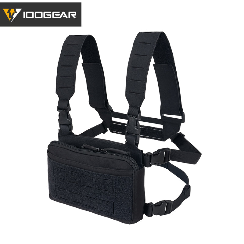 IDOGEAR Tactical KGR Chest Rig Multicam Lightweight Genuine Airsoft Chest Bags 3319