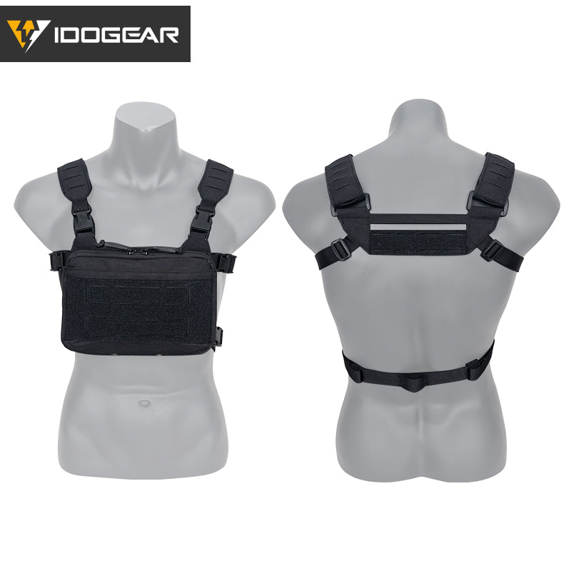 IDOGEAR Tactical KGR Chest Rig Multicam Lightweight Genuine Airsoft Chest Bags 3319