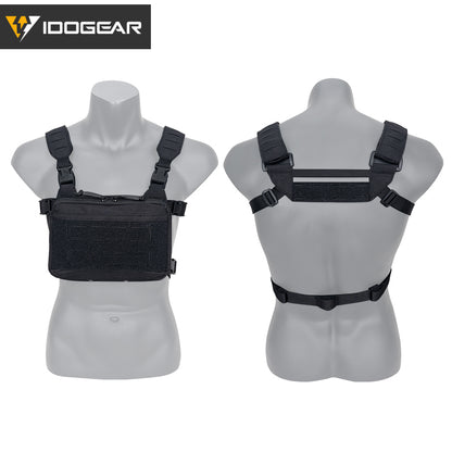 IDOGEAR Tactical KGR Chest Rig Multicam Lightweight Genuine Airsoft Chest Bags 3319