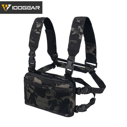 IDOGEAR Tactical KGR Chest Rig Multicam Lightweight Genuine Airsoft Chest Bags 3319