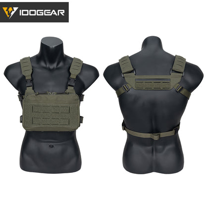 IDOGEAR Tactical KGR Chest Rig Multicam Lightweight Genuine Airsoft Chest Bags 3319