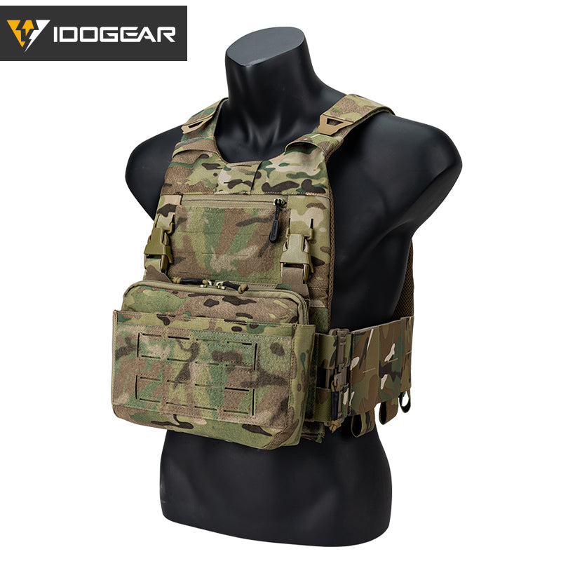 IDOGEAR Tactical KGR Chest Rig Multicam Lightweight Genuine Airsoft Chest Bags 3319