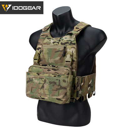 IDOGEAR Tactical KGR Chest Rig Multicam Lightweight Genuine Airsoft Chest Bags 3319