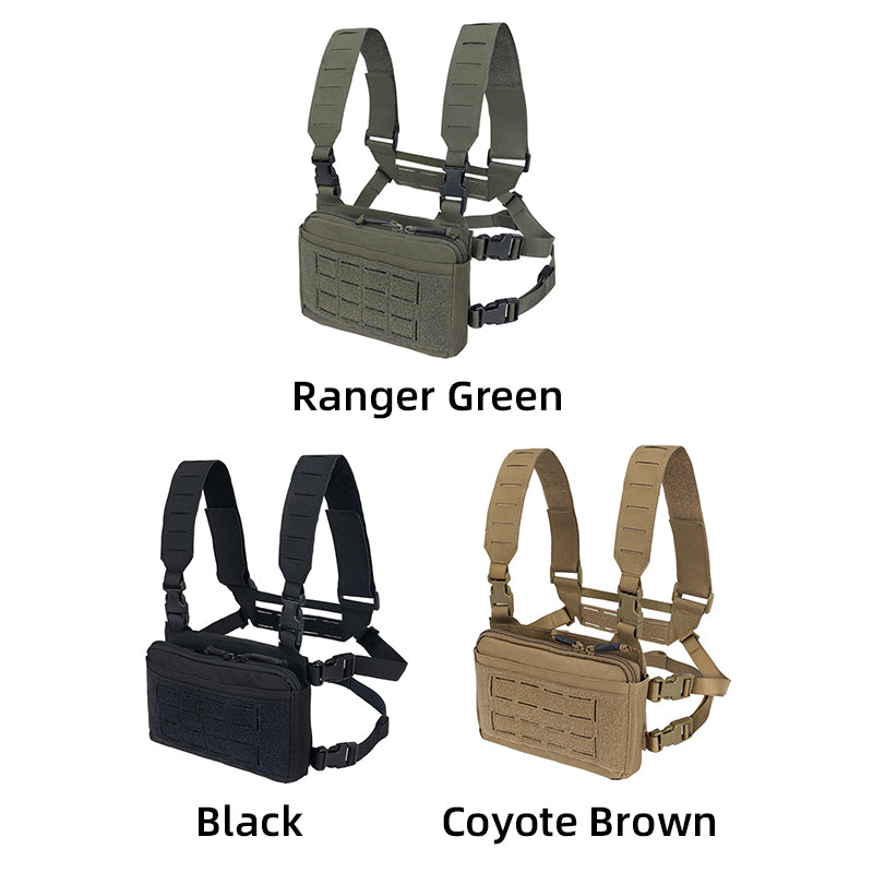 IDOGEAR Tactical KGR Chest Rig Multicam Lightweight Genuine Airsoft Chest Bags 3319