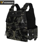 IDOGEAR 3.0 FCSK Quick Release Tactical Vest With Elastic Sides Plate Carrier for Airsoft, Military Combat Vest 3320
